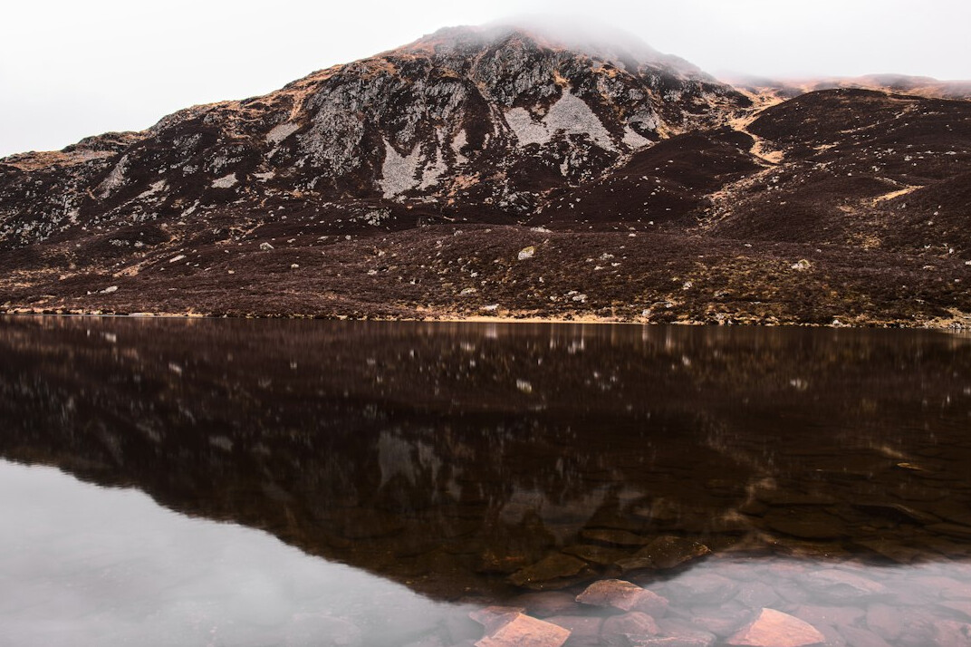 scottish lake landscape